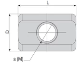 Kiesztergáló fej betét - ABKS-D16