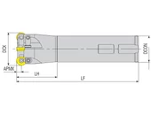 Körlapkás marófej -  D8.0-D40.0 mm