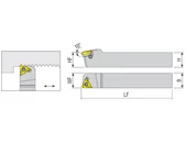 Külső menetkés - TER 1616 H16