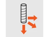 Keményfém maró 2 élű - D2.00/3.00 d6