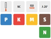 Keményfém 120°-os NC fúró - D3.00/10.00 L45