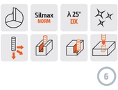 Keményfém maró 1 élű D2.00/10.00 d2