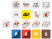 Keményfém simító maró 3xD - 38°-os maró 5 élű - D16.0/50.0 - d16.0 Cr 0.5 mm