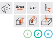 Keményfém hosszú maró - D4.00/32.00 d4