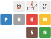 Keményfém dörzsár - D9.20/25.0 - d8.0