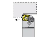 Váltólapkás külső esztergakés - PCBNR 3232 P16C
