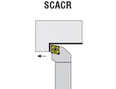 Külső esztergakés - SCACR 2525 M12
