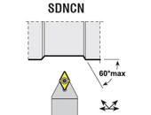 Külső esztergakés - SDNCN 1212 F07
