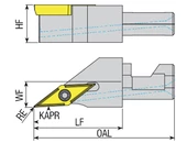 Moduláris szerszámtartó fej - SVJCR-16X43.3-11-H