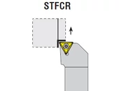 Külső esztergakés - STFCL 2525 M16