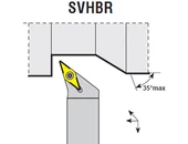 Külső esztergakés - SVHBR 1616 H11
