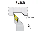 Külső esztergakés - SVJCL 2525 M16