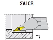 Kép 3/3 - Váltólapkás belső esztergakés - A16M SVJCR 11