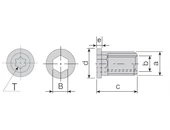 Alátétcsavar - M3.5 L/11.00 mm