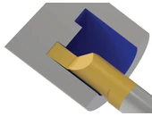 MINI homlok beszúrókés - W1.0/15.2 - tmax 2.0 - D6.0 mm