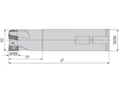 Sarokmarófej 90°-os - <br>D25.0-D32.0mm