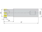 Kép 2/2 - Sarokmarófej 90°-os - D16.0-D33.0mm