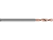 Keményfém fúró belső hűtéssel 4XD - D1.00 - 2.95 mm - 70 HRC-ig.