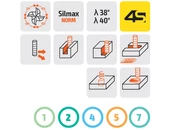 Keményfém tóruszmaró 4 élű - D6.00 - Cr 0,10 mm