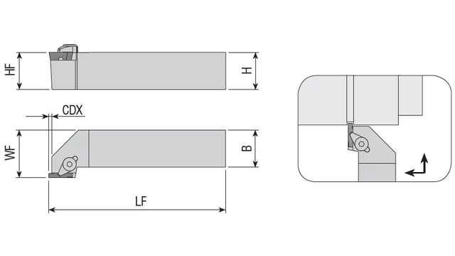 Váltólapkás leszúró, beszúró kés -  L-2020-3-T4