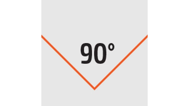 Keményfém élletörő maró 90°-os