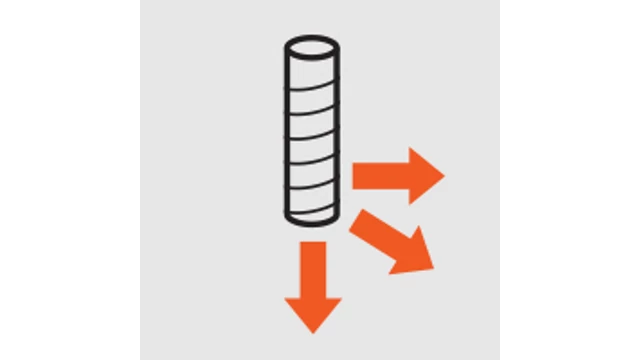 Keményfém maró 2 élű - D3.00/4.00 d6