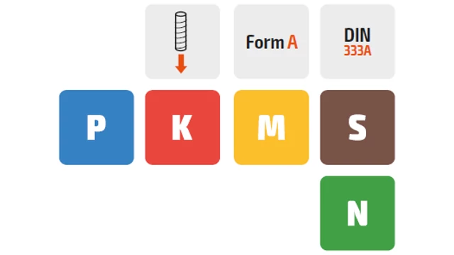 Keményfém központfúró - D8.0/d3.15