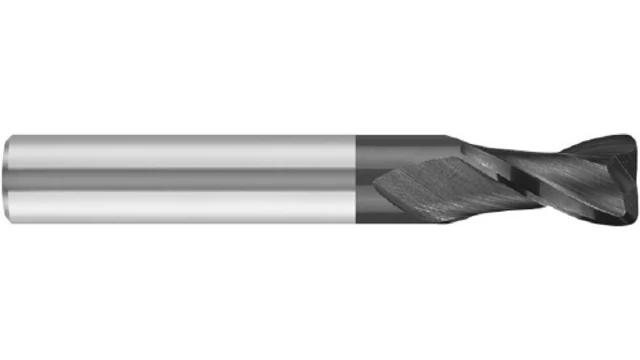 Keményfém tóruszmaró 2 élű - D10.00 - Cr 0,5 mm