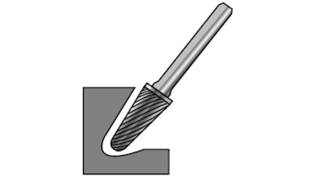 Turbómaró kúpos gömbvégú KEL - D12.00/30 d6 R2,6 14°