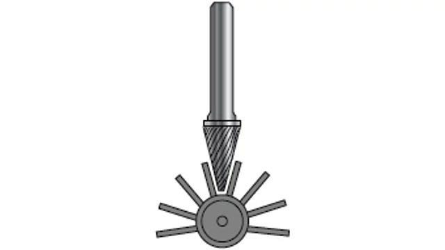 Keményfém turbómaró SKM-M D3.00/10 d3