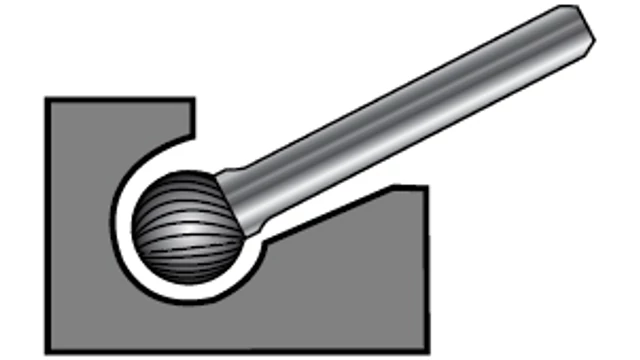 Turbómaró gömbvégű KUD - D8.00/7 d6