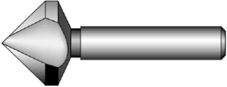 Kúpsüllyesztő HSS 90° - D6.00/45 d5