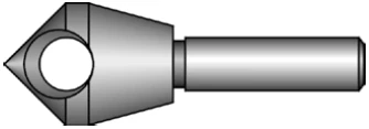 kúpsüllyesztő keresztfuratos HSS 90° - D2/5 - d6/46